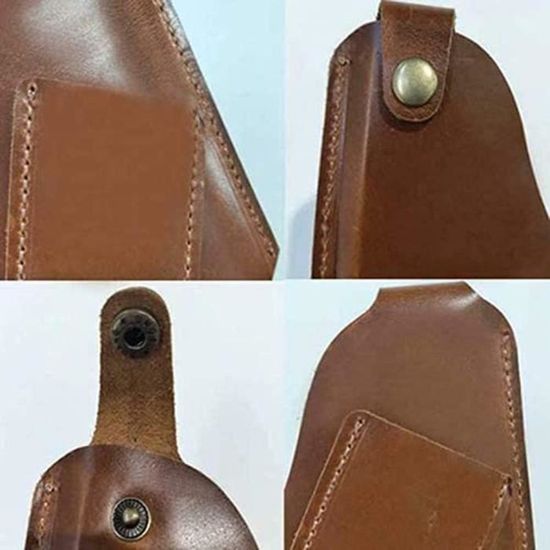 Étui pour téléphone Étui de ceinture de téléphone portable en cuir