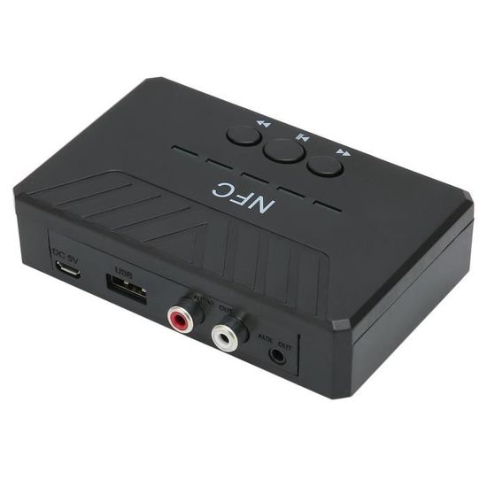 Adaptateur Audio Bluetooth 5.0 Avec NFC - Récepteur Pour Chaîne Stéréo - Connexion RCA Ou 3.5 Mm - 2