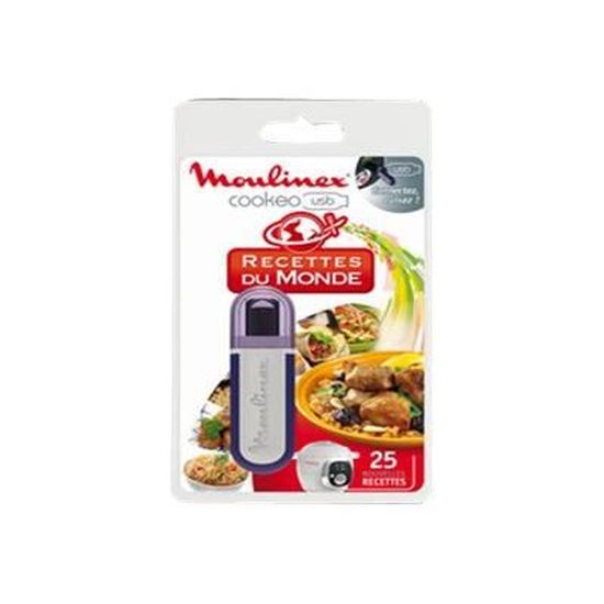 Moulinex Xa Cle Usb Recettes Du Monde Pour Multicuiseur Cookeo Usb Ce Et Ce 25 Recettes Supplementaires Cdiscount Electromenager