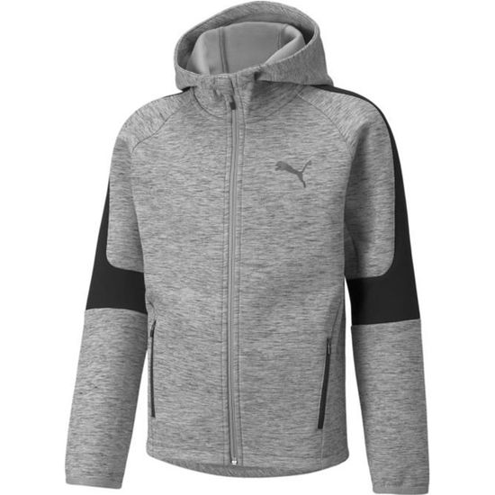 Veste Puma Evostripe gris enfant Gris Cdiscount Sport
