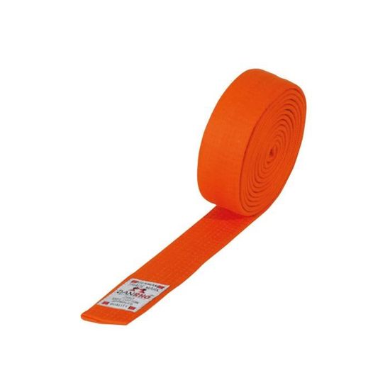 Ceinture Judo Ju Jutsu Danrho orange 4 x 350 cm Cdiscount Sport