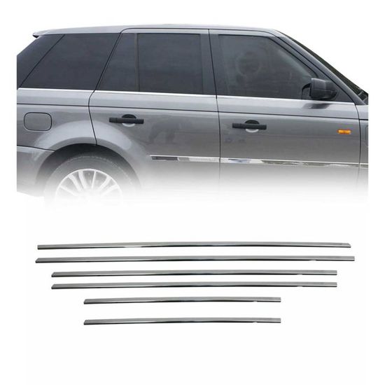 Garniture de Fenêtre de Hayon pour Peugeot Rifter 2018-2026 Acier Inox 1Pcs