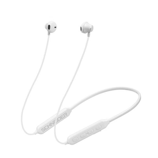Schneider Earphones Bluetooth Executive Blanc Micro Cdiscount TV Son Photo