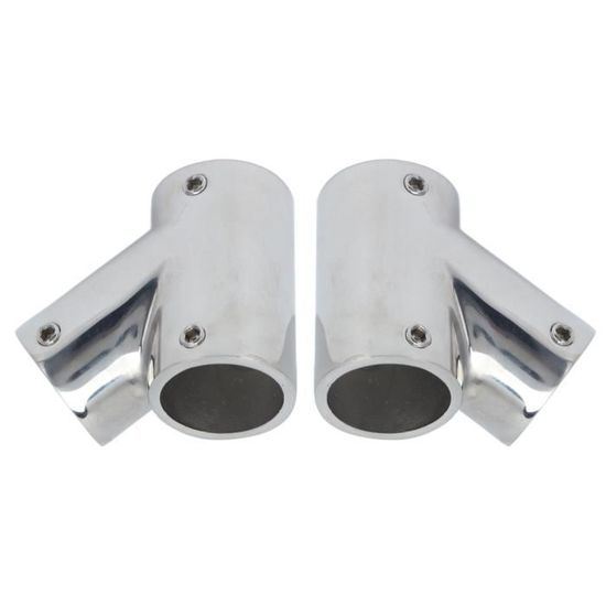Raccords En T 90° Pour Main Courante Bateau – Acier Inoxydable 316, Diamètres 22 Ou 25 Mm, Polis Miroir – Pour Yacht, Marine, Extérieur