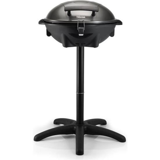Barbecue électrique de table RANEX - BQ-2816 - Noir - 2200W - Surface de cuisson 46x35 cm