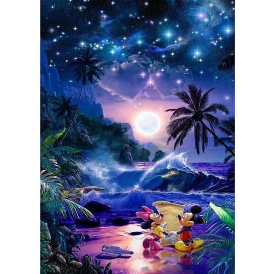 YEESAM ART Peinture Par Numero Adulte Cheval Blanc