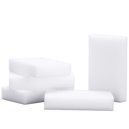 Éponge Mélamine Composite 250x115x30 Mm – Tampon Non Abrasif Double Face – Nettoyage Sols & Détartrage Sans Effort