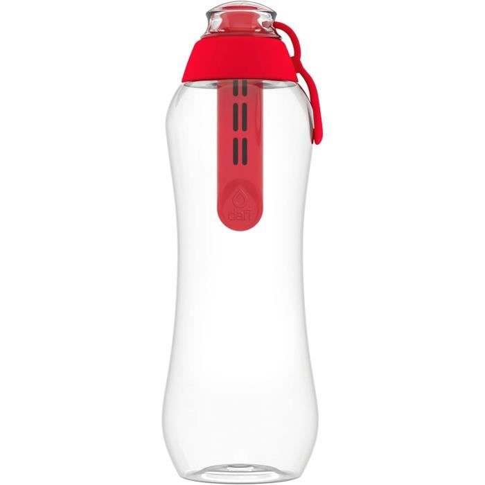 Gourde Filtrante AQUAPHOR City Bottle - 500ml Filtre Charbon Actif, Sans BPA