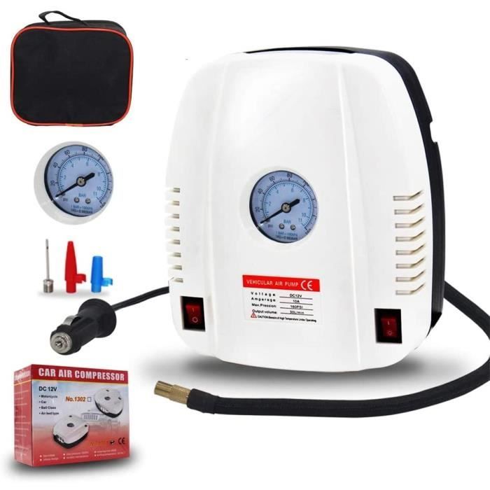 Compresseur D'air Portable H4, 150 PSI, Batterie 4000 MAh, 12V, Gonfleur Voiture Avec LCD