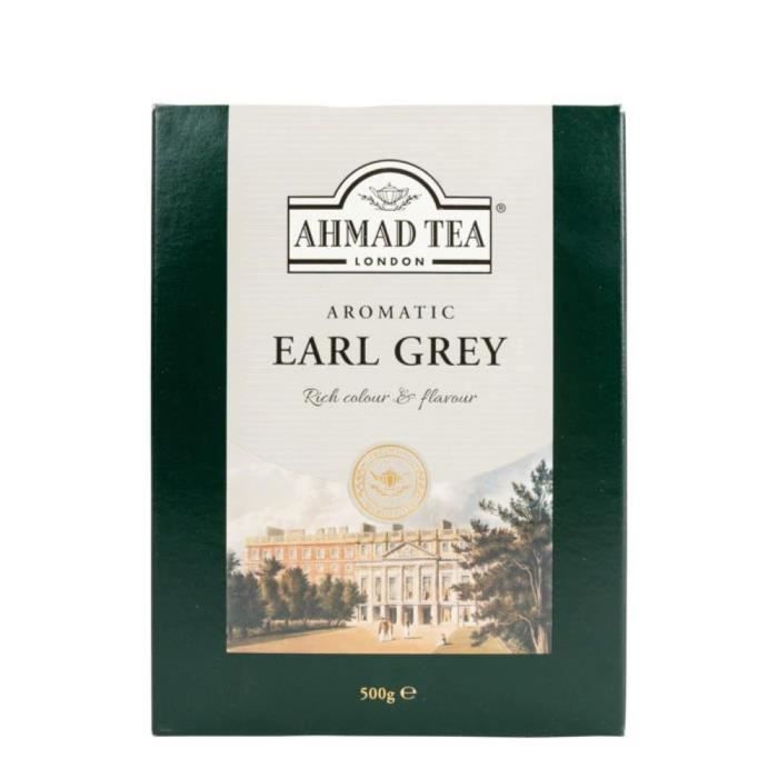 Thé aromatisé Earl Grey du Sri Lanka 500G AHMAD TEA