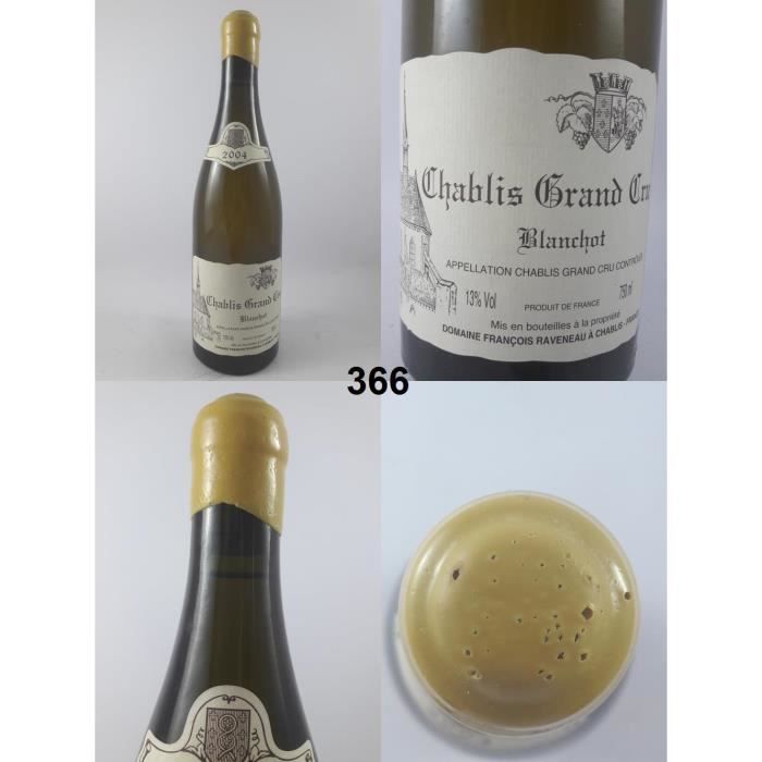 Chablis Grand Cru - Blanchot - Raveneau 2004 - N° : 366, Chablis, Blanc