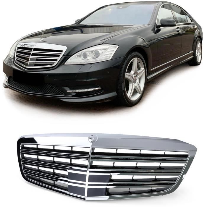 CALANDRE LOOK AMG POUR MERCEDES CLASSE S W221 DE 06/2009 A 06/2013 SANS DISTRONIC
