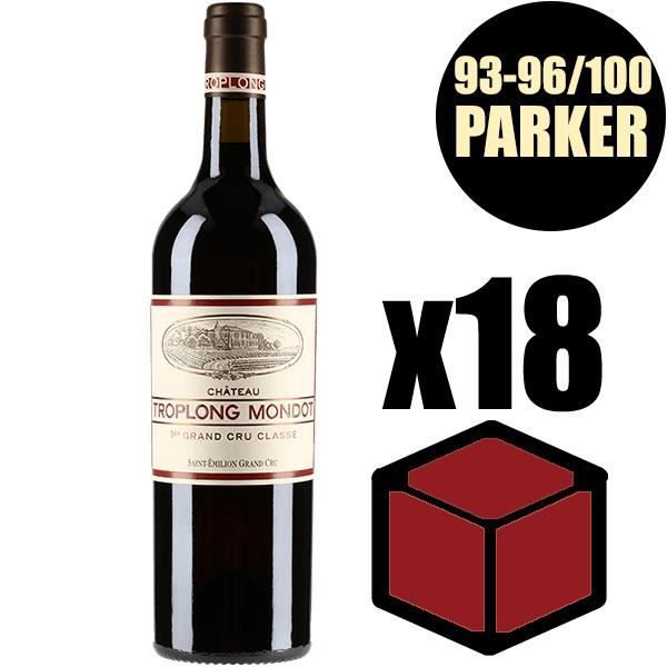 X18 Château Troplong Mondot 2014 75 cl AOC Saint-Emilion Grand Cru 1er Grand Cru Classé B Rouge Vin Rouge