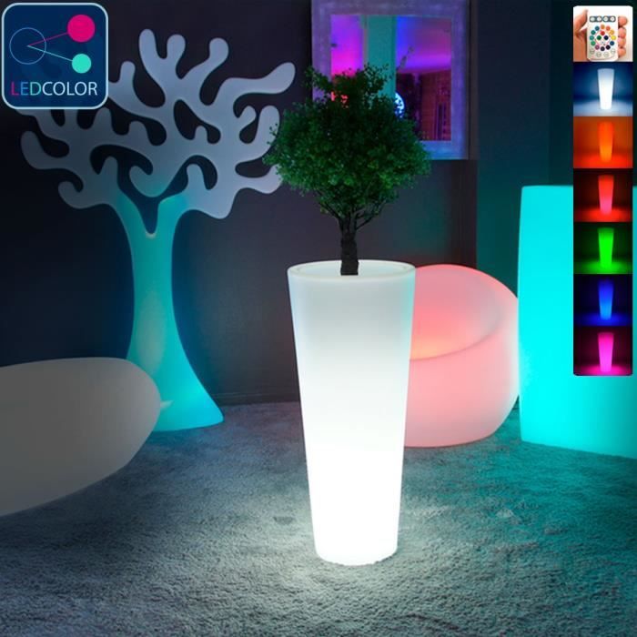 Vase Lumineux à LED Multicolore - ROUND XL