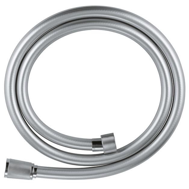 Flexible de douche lisse - Tuyau de douche chrome - Longueur 1.75m - Raccords Universel G1/2" - Flexible pour douchette