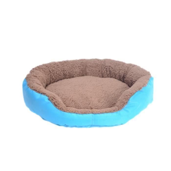 yzw-14776 Chiot animal chien chat molleton moelleux douillet lit chaud bleu