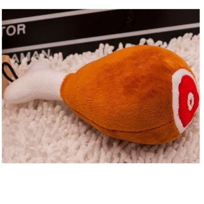 rempli de jouets pour animaux familiers du poulet en peluche son sifflet
