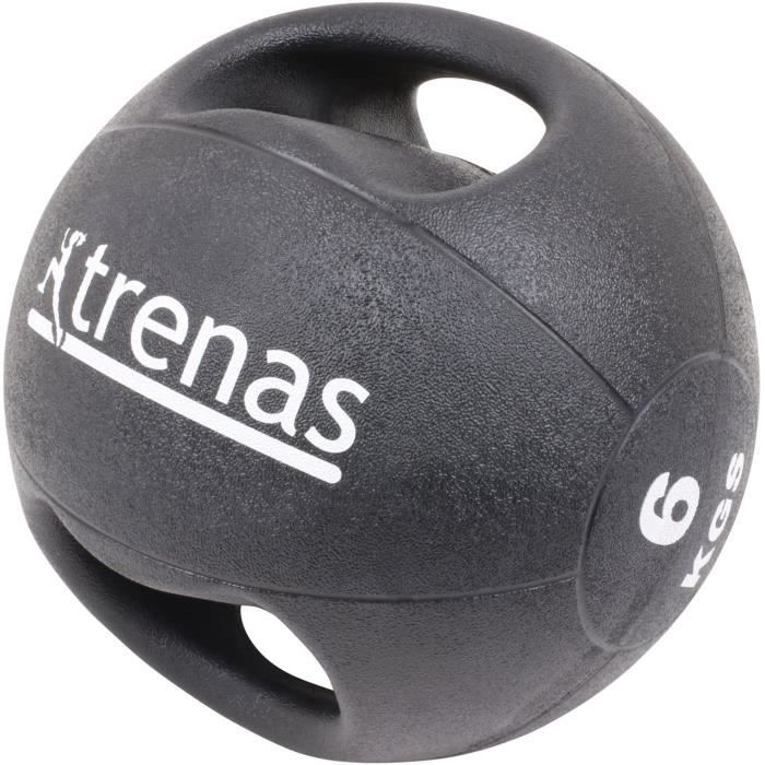 trenas - médecine-Ball Professionnel avec des poignées Pro - 3 kg - 4 kg - 5 kg - 6 kg - 7 kg - 8 kg - 9 kg - 10 kg