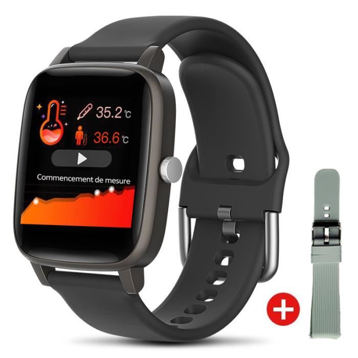 Montre Connectée, Montre Intelligente Femmes Homme, Smartwatch Tactile IP67 Etanche, Fitness Tracker avec Sommeil/Cardio Podometre