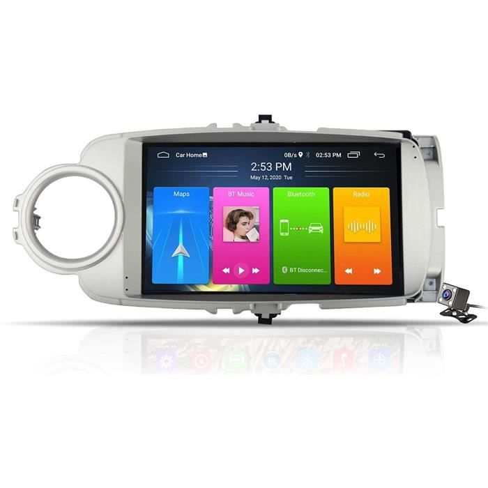 AUTORADIO Gokiu Android 9.1 Stereo Autoradio Multimedia GPS Navigation pour Toyota Yaris 2012-2017, Soutient Car Autoradio-DSP F174
