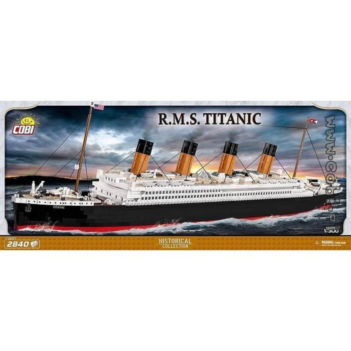 Jeux de construction - Titanic - Echelle 1/300 - 2840 pièces Cobi