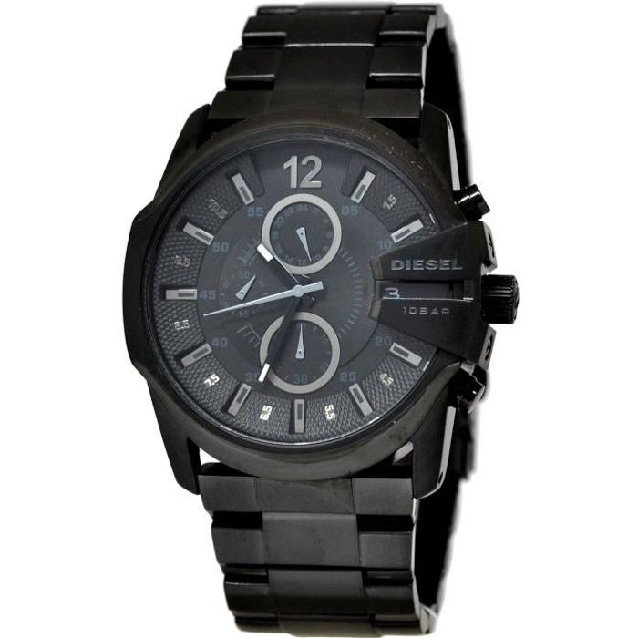 Diesel Chronograph Homme 46mm Bracelet Acier Inoxydable Quartz Montre DZ4180