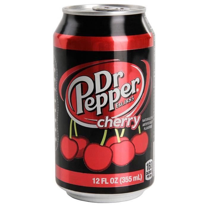 Dr Pepper Cherry 35,5cl (pack de 12)