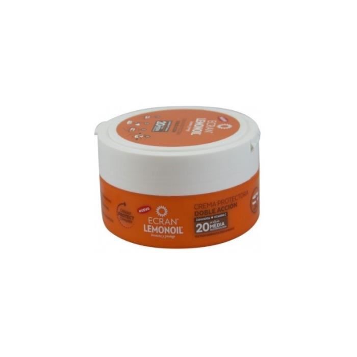 Ecran Crema Protectora Sol SPF 20 Doble Acccion 200 ml.