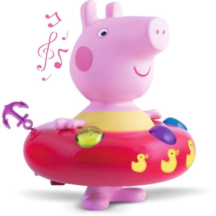 IMC TOYS Salle de bain avec lumière et son Peppa Splash