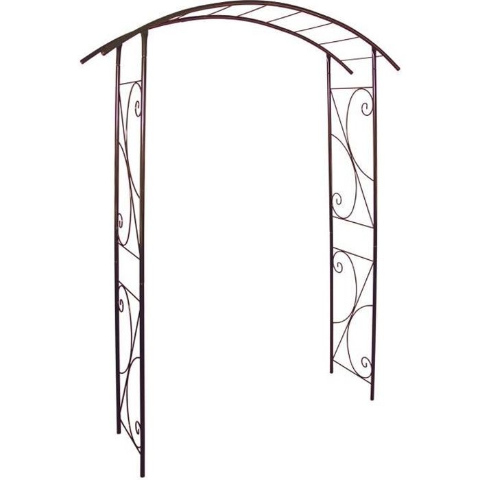 Louis Moulin 3416 Pont Arche Jardin Métal Fer Vieilli 148 x 207 cm