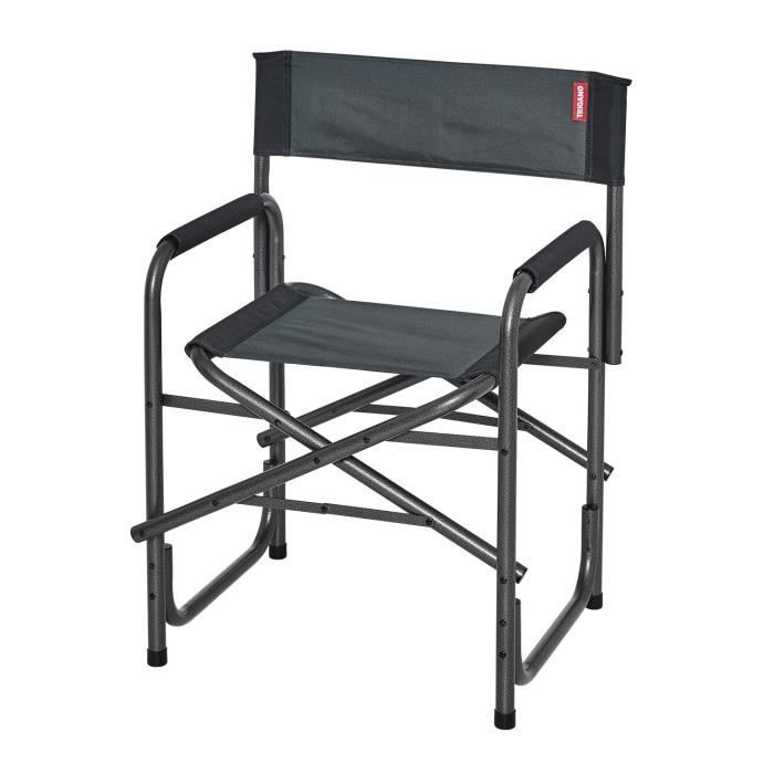 TRIGANO Fauteuil Directeur - Gris noir