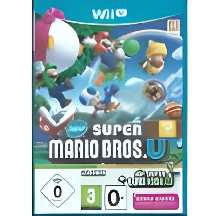 Jeu Wii U Super Mario Bros U + New Super Luigi U