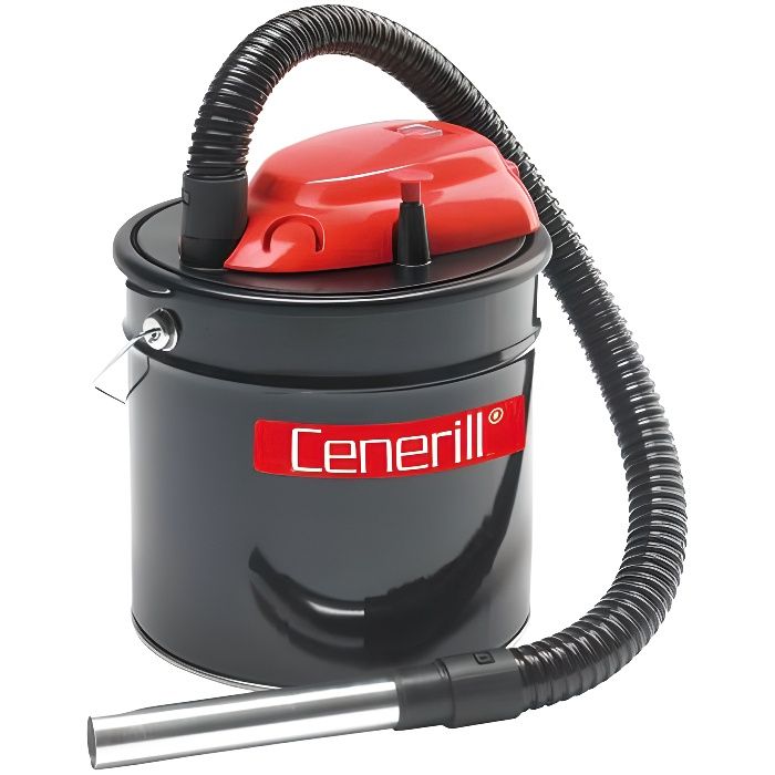 Aspirateur-bidon a Cendres motorise 800w Cenerill