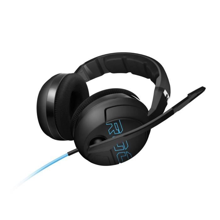 ROCCAT Micro-Casque Gamer KAVE XTD STEREO - Filaire - PC / Mac - Noir