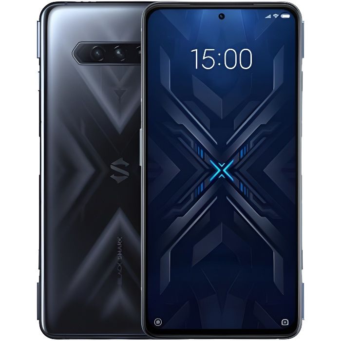Black Shark 4 5G 8GB 128GB Version internationale Norme européenne Noir Qualcomm@ SnapdragonTM 870 LPDDR5 RAM + UFS3.1 Storage 144Hz