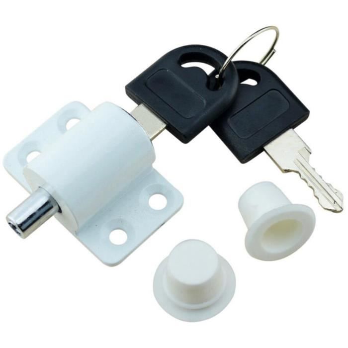 8 PièCes FenêTre Coulissante Terrasse Vis Serrure Porte Clé BéBé SéCurité Protection Porte et FenêTre Serrure SéCurité