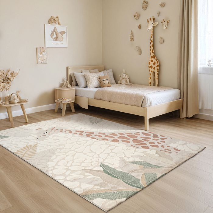 Tapis Enfant - THE CARPET - Jungle Kids - Crème - 160 x 230 cm