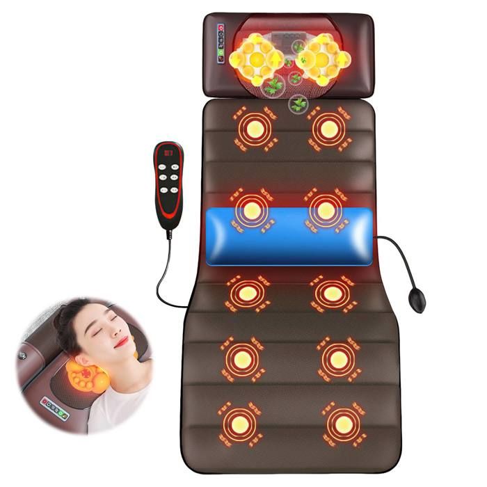 Fauteuil De Massage Complet Corps VEVOR Shiatsu Inclinable - Modèle BH-1808 Marron - Neuf Sous Emballage