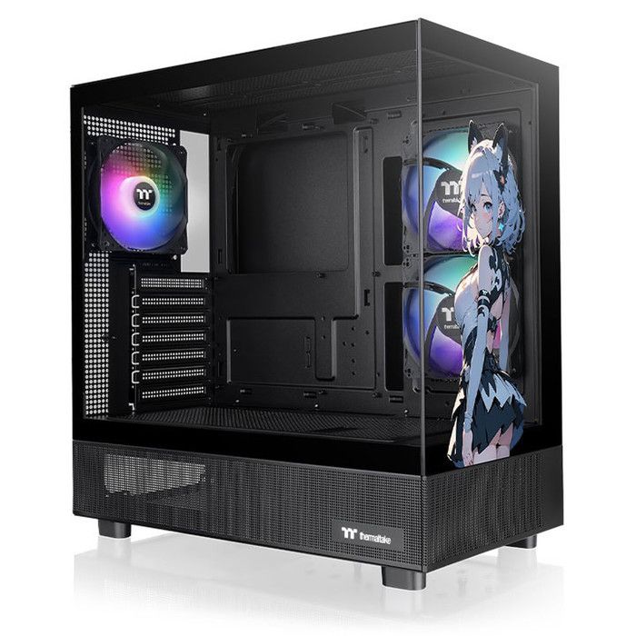 Boîtier moyen tour - THERMALTAKE - View 270 SP Edition - Verre trempé - 3 ventilateurs ARGB - Noir