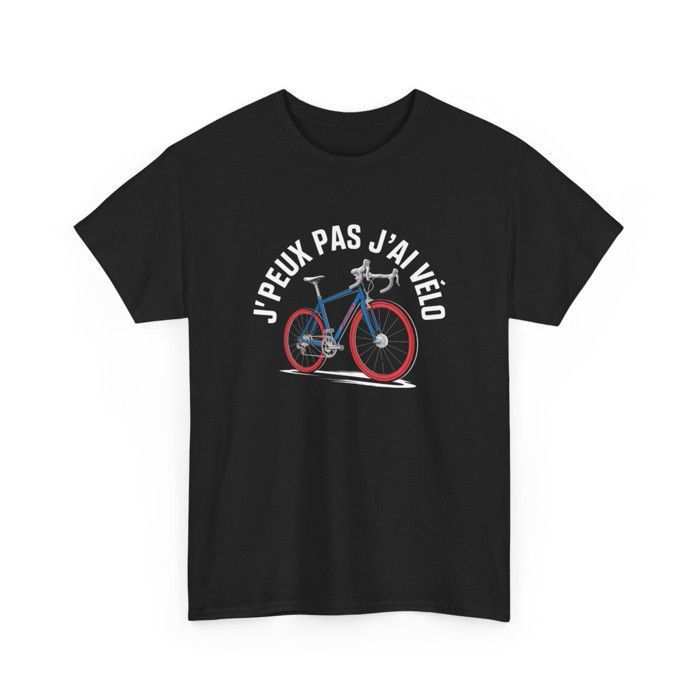 T-shirt Cyclisme Noir – 