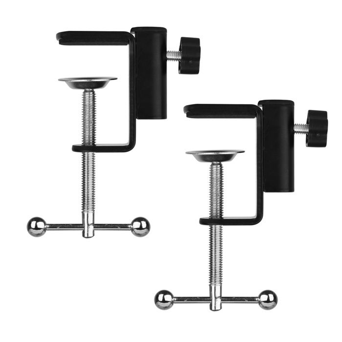 Xiying Lot de 3 supports de tringle à rideaux réglables pour tringles