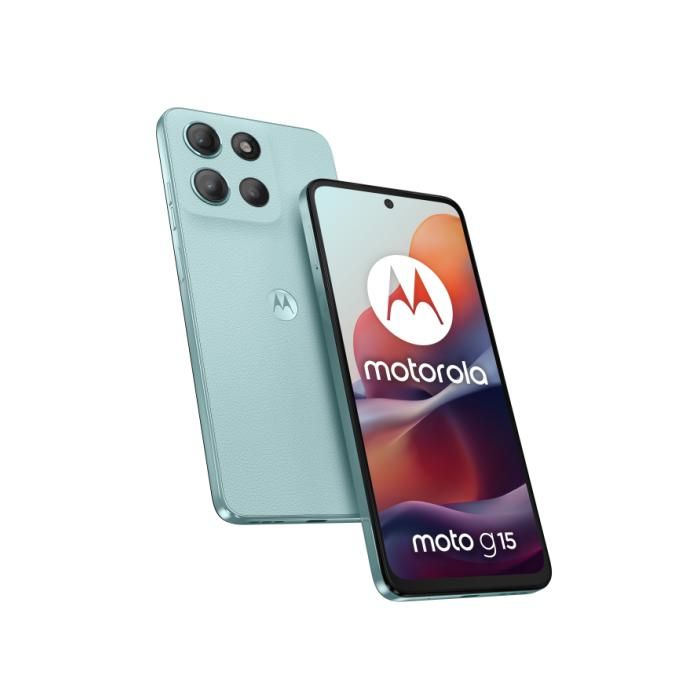 Smartphone - MOTOROLA - Moto G15 - 67 - 8 Go RAM - 512 Go - IP54 résistant à leau