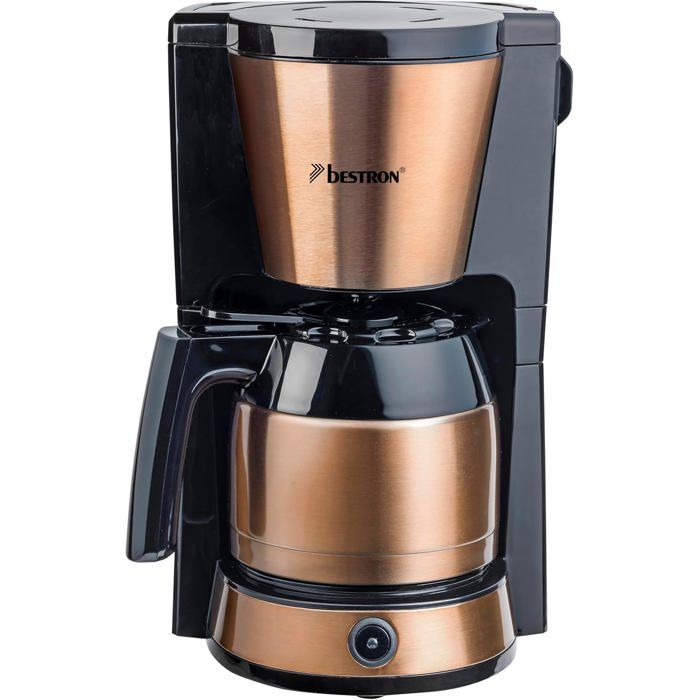 Cafetière Filtre - ETHNICS ORIGINS - ACM1000CO - 8 Tasses - Thermos 1 Litre - Cuivre