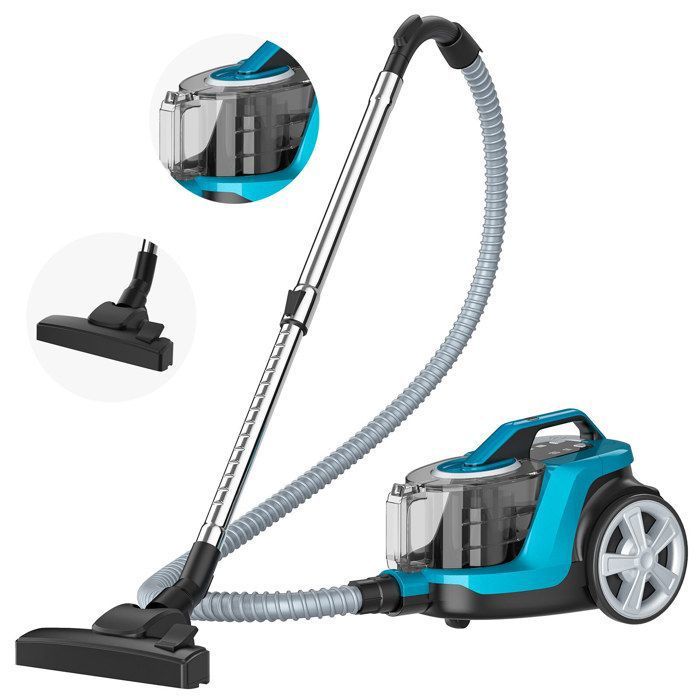 Aspirateur sans sac, aspirateur multifonction 2 en 1, 1600 W, haute — free download