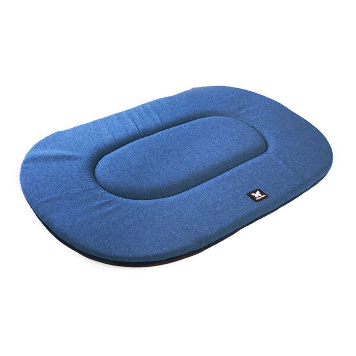Coussin pour chien et chat plat ovale classique Martin Sellier - bleu - Bleu - 100 cm Coussin pour chien et chat plat ovale classique Martin Sellier - bleu - Bleu - 100 cm