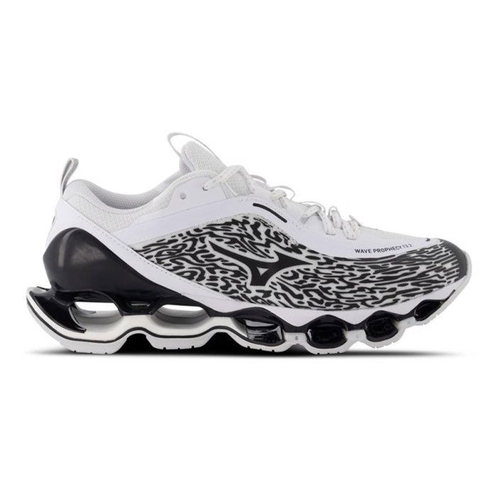 Baskets MIZUNO Wave Prophecy 13.2 blanches et noires