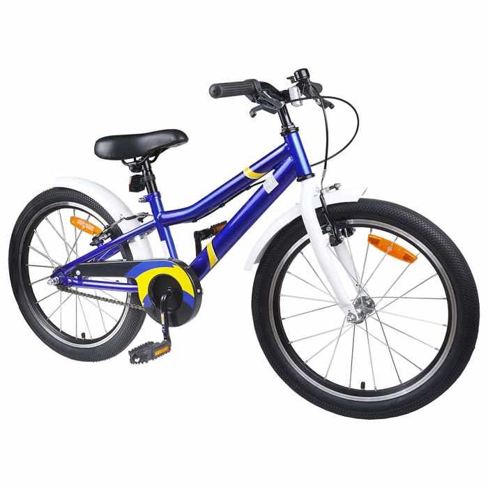 Style minimaliste - Cyclisme - filles & garçons - Vélo pour Enfants 18 Pouces - pour les 5-7 ans Bleu blanc df6218654