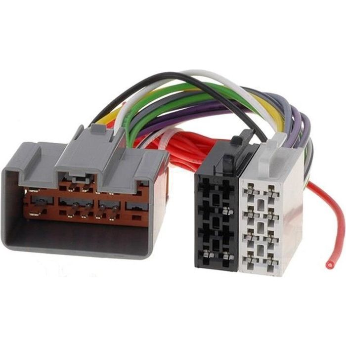 Lomatronix Adaptateur de fa/çade dautoradio pour Ford Ka jusqu/à 2008 Noir