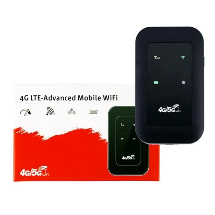 Routeur Wifi portatif puissant pour réseau 4G - portée mondiale - Boitier  Wifi - Jusqu'à 15 appareils connectés - Modem 4G portable - Cdiscount  Informatique