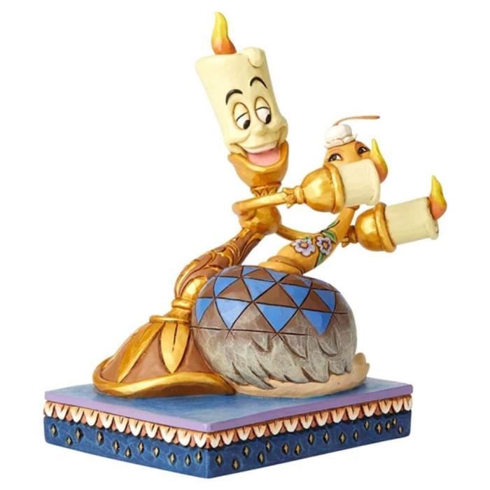 Disney traditions lumière et fifi «Romance à la chandelle» figurine
